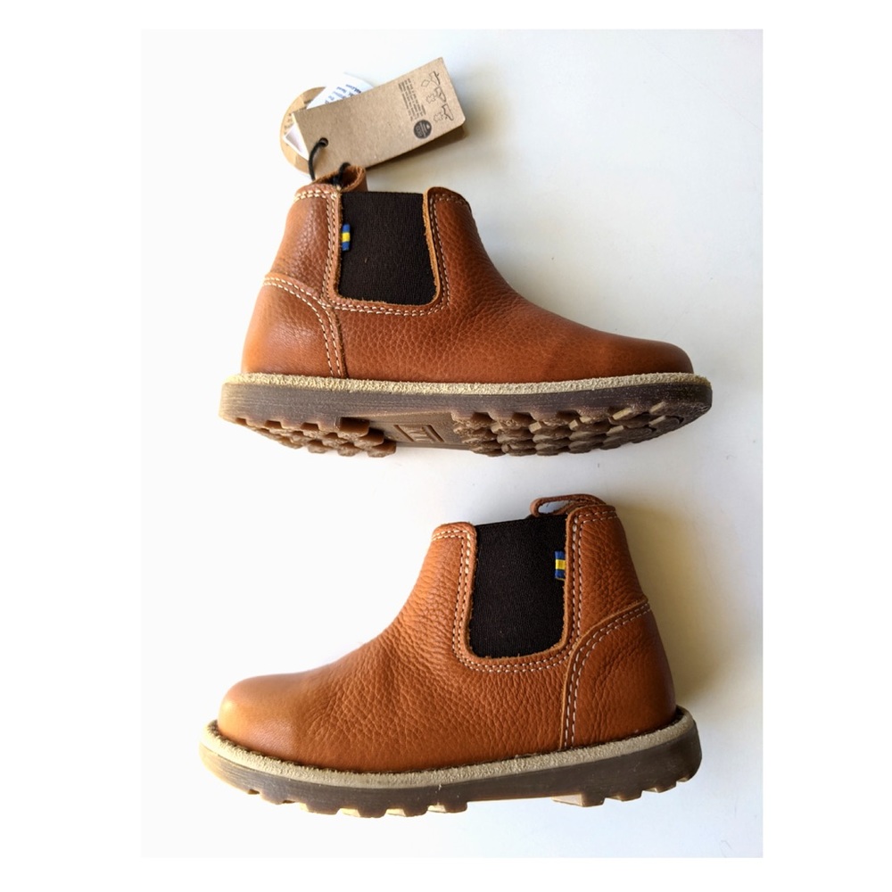 •Kavat Chelsea Boots cognac leather•